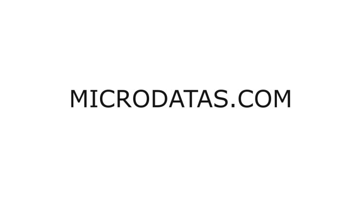 MICRODATAS.COM